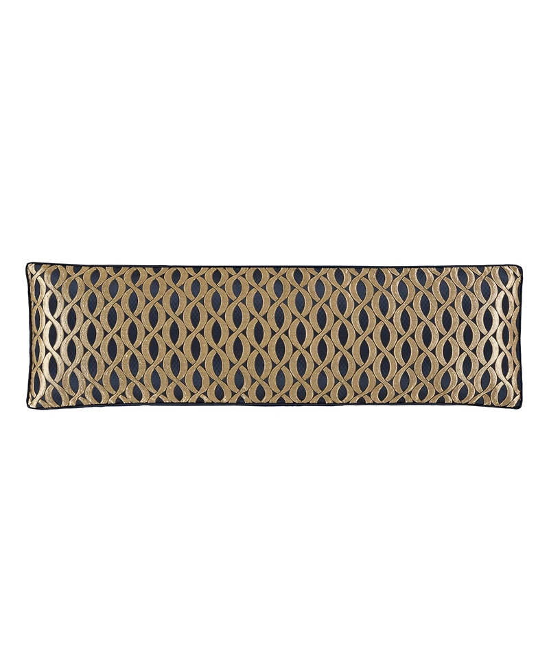 J Queen New York Biagio Bolster Decorative Pillow, 15" x 52"