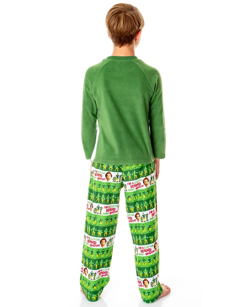 Elf Boys The Movie Film Cotton-Headed Ninny-Muggins Sleep Pajama Set