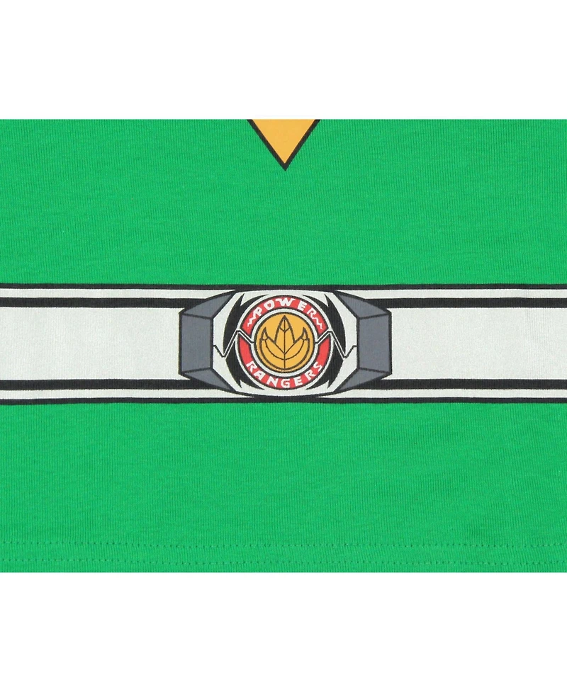 Power Rangers Toddler Character Uniform Tight-Fit Sleep 2-Piece Pajama Set