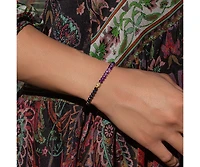 Blessed Equilibrium - Amethyst Lotus Hematite Health Bracelet