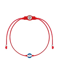 Super Guardian - Navy Enamel Evil Eye Red String Bracelet