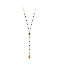 Spiritual Resilience Gold Plated Rosary Necklace