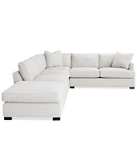 Nightford 143" 4-Pc. Fabric L Sectional, Created for Macy's
