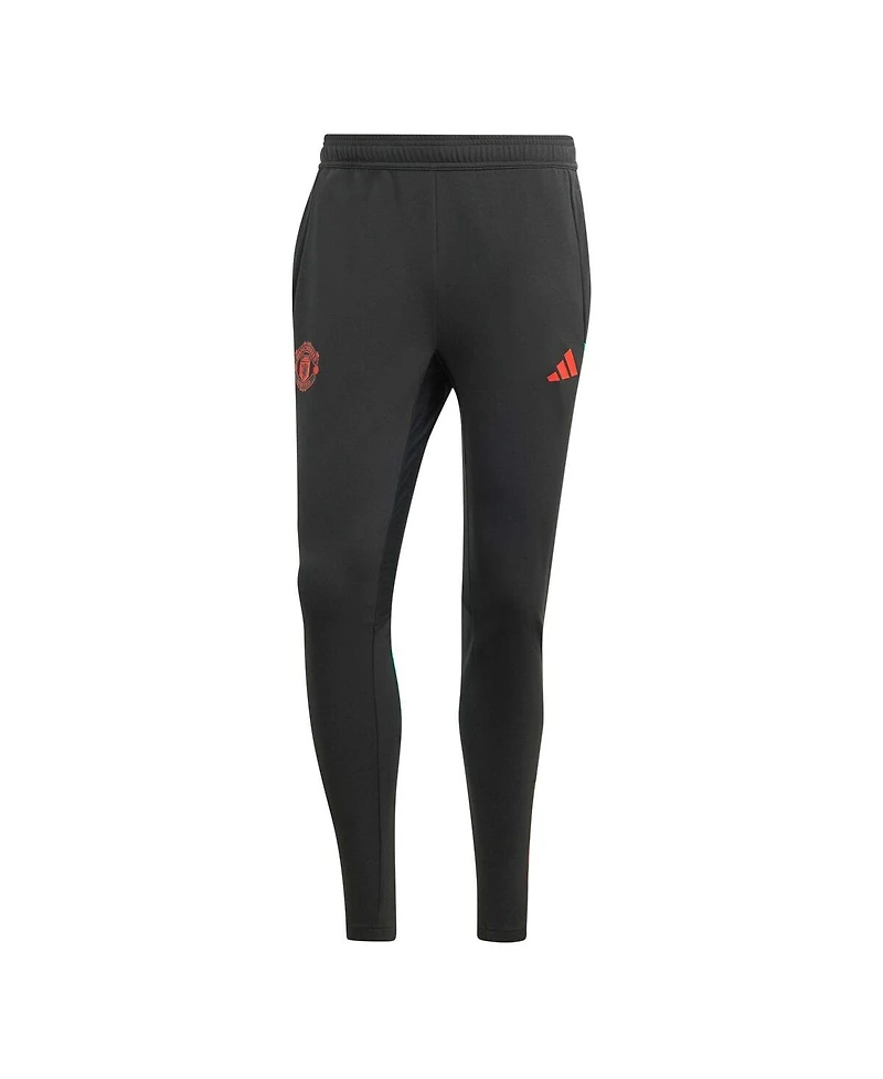 Men's adidas Black Manchester United 2023/24 Aeroready Training Pants