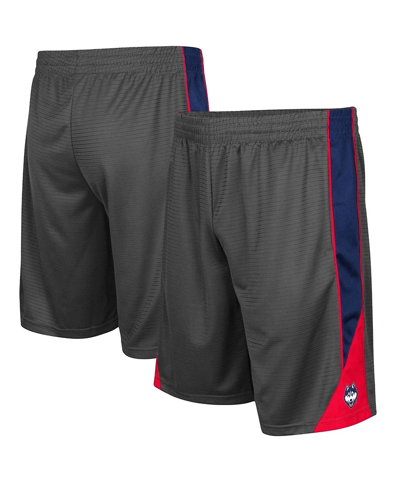 Men's Colosseum Charcoal UConn Huskies Turnover Shorts