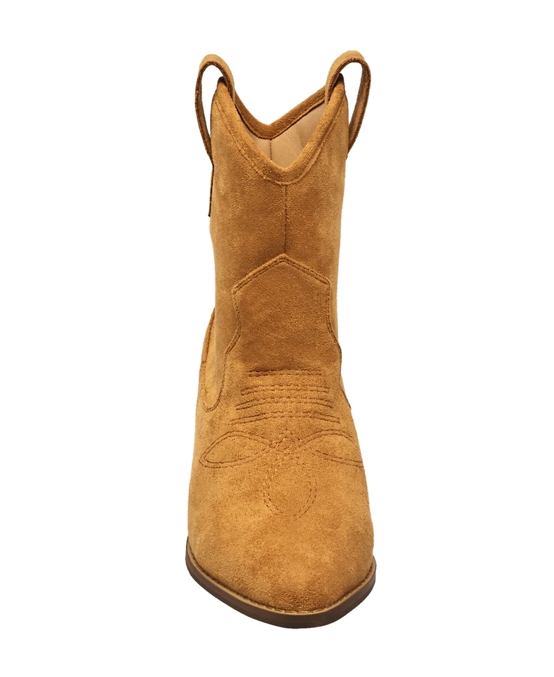 French Connection Women's Carrire Cowboy Booties