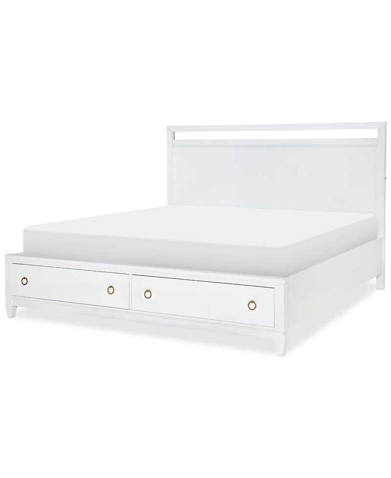 Summerland Panel California King Storage Bed