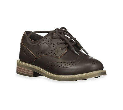 Hope & Henry Big Boys Leather Wingtip Oxford
