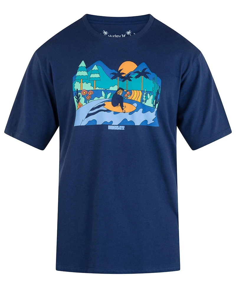 Hurley Men's Everyday Sur Surf Short Sleeve T-shirt