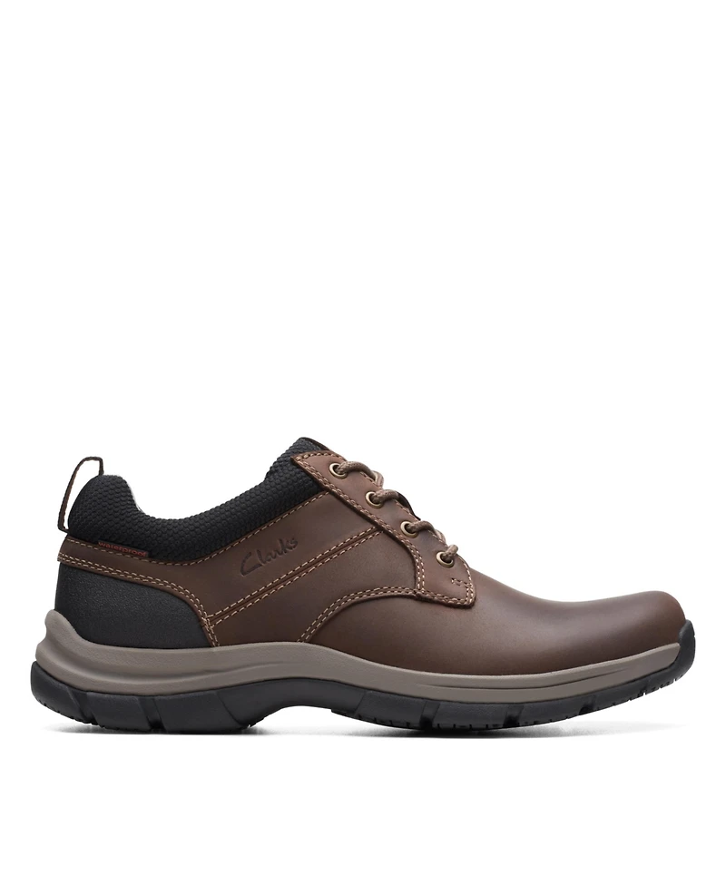 Clarks Men's Collection Walpath Leather Low Top Lace Up Sneaker
