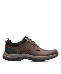 Clarks Men's Collection Walpath Leather Low Top Lace Up Sneaker