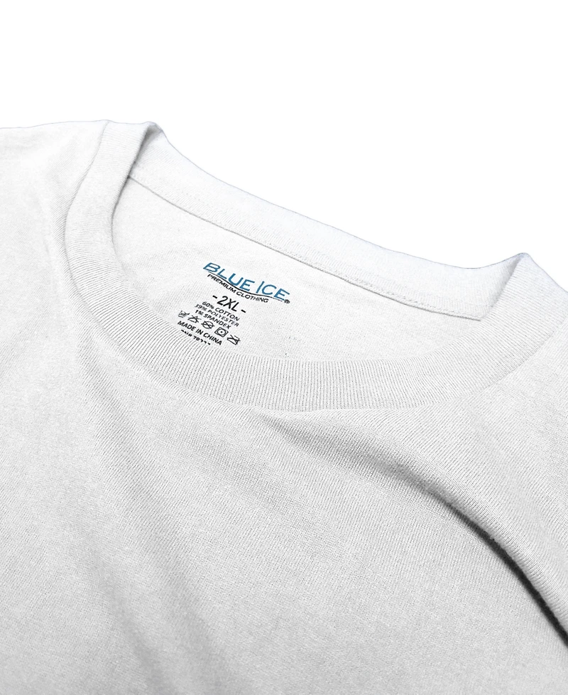 Blue Ice Men's Short Sleeve Crew Neck Classic T-shirt