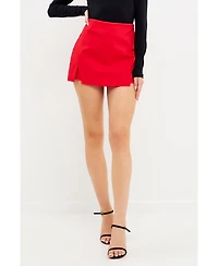 Endless rose Women's Cut Out Mini Skort