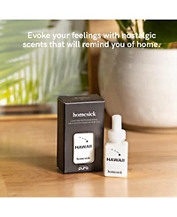 Pura Homesick Home Scent Refill - Hawaii - Smart Home Air Diffuser Fragrance - Up to 120-Hours of Luxury Fragrance per Refill
