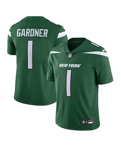 Men's Nike Ahmad Sauce Gardner Gotham Green New York Jets Vapor Untouchable Limited Jersey