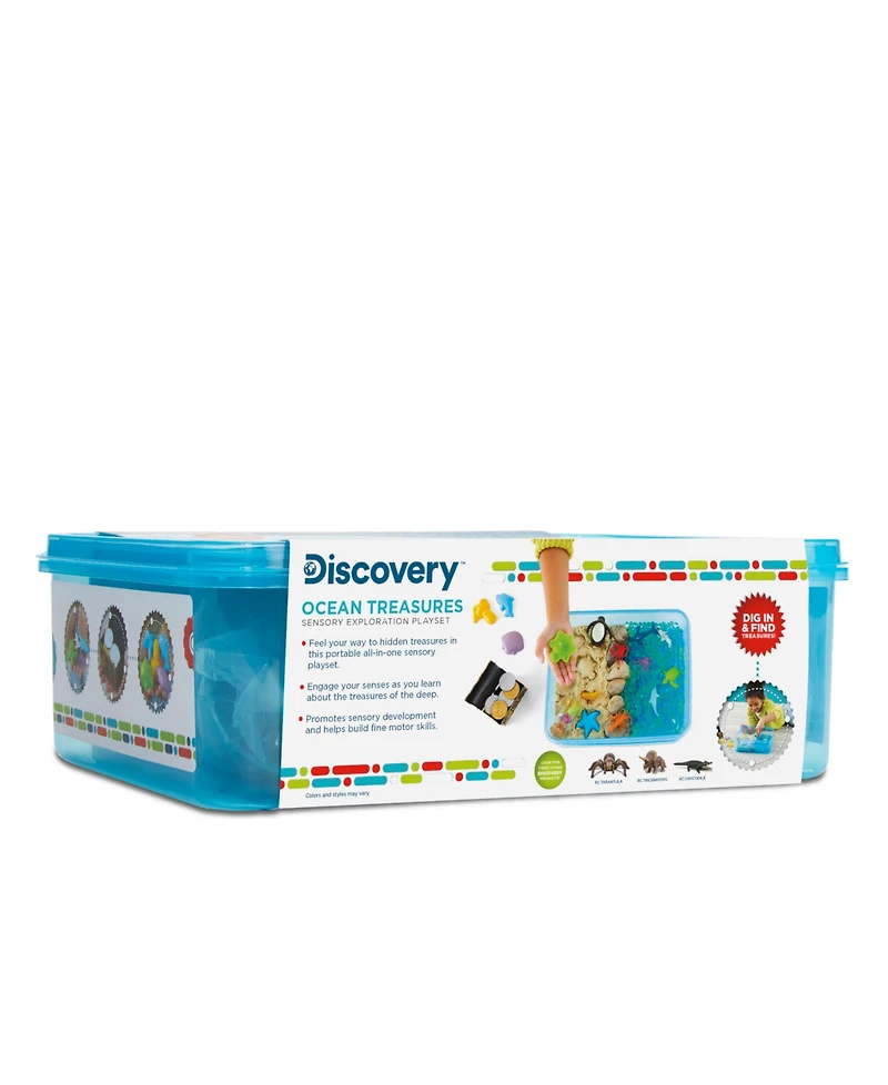 Discovery Kids Ocean Treasures Sensory Exploration 38 Pieces Play Set