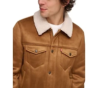 Levi's Men's Relaxed-Fit Faux-Shearling Trucker Jacket