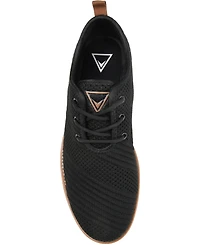 Vance Co. Men's Novak Wide Width Tru Comfort Foam Knit Lace-Up Round Toe Dress Shoes