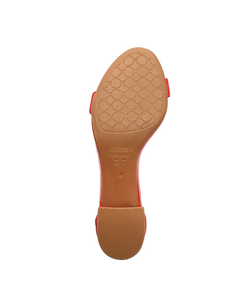 Arezzo Women's Isabelli Mid Block Sandals