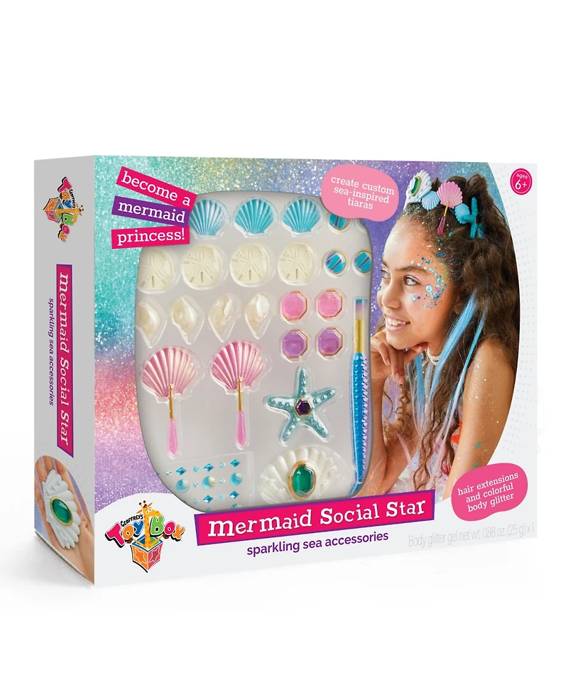Geoffrey's Toy Box Mermaid Social Star Sparkling Sea Accessories, Created for Macy's