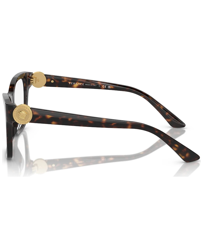 Versace Women's Eyeglasses, VE3341U 52