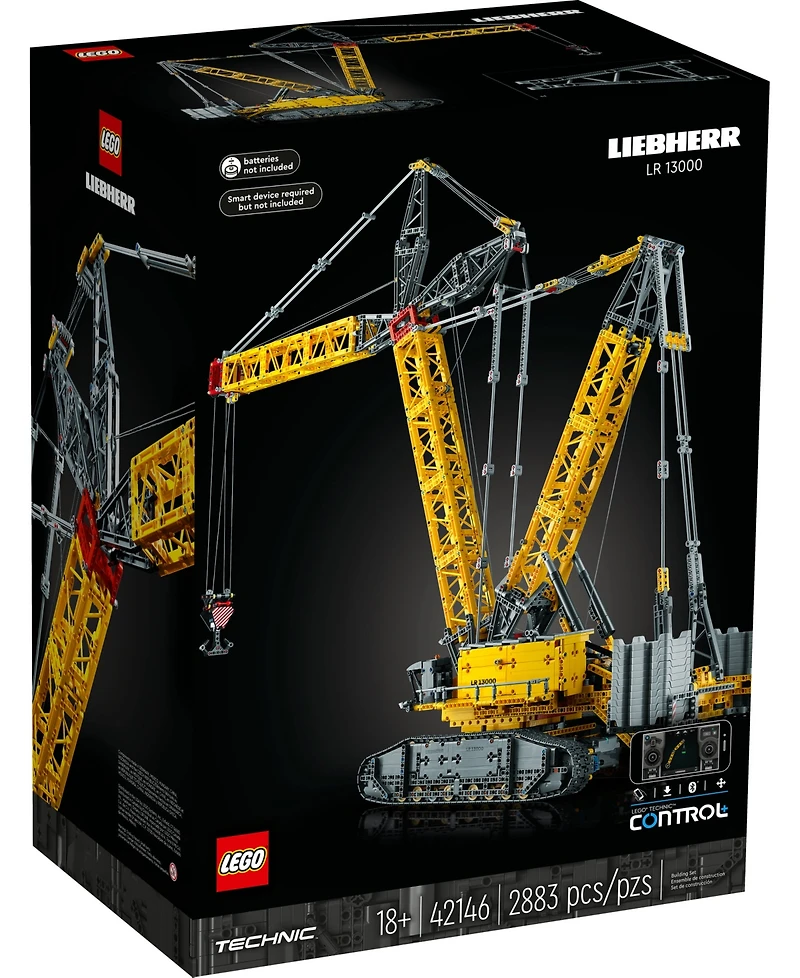 Lego Technic 42146 Liebherr Crawler Crane Lr 13000 Toy Building Set