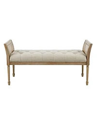 Martha Stewart Collection Isla 48.5" Wide Tufted Upholstered Accent Bench