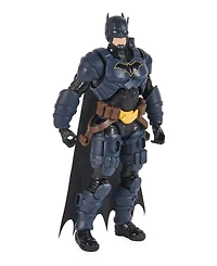 Batman Adventures, Batman Action Figure with 16 Armor Accessories, 17 Points of Articulation