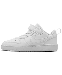 Nike Toddler Court Borough Low Recraft Adjustable Strap Casual Sneakers from Finish Line