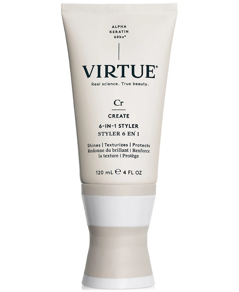 Virtue 6-In-1 Styler Styling Cream, 4 oz.