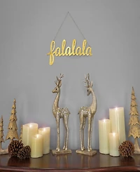 National Tree Company 19 Hgtv Home Collection Falalala Metal Wall Decoration