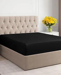 Cgk Unlimited Deep Pocket 14 - 16 Inch Microfiber Fitted Sheet Twin Extra Long