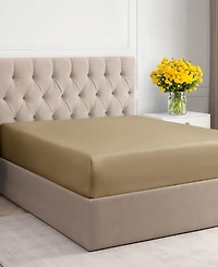 Cgk Unlimited Deep Pocket 14 - 16 Inch Microfiber Fitted Sheet Twin Extra Long