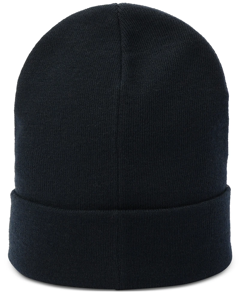 Tommy Hilfiger Men's Ghost Logo Embroidered Beanie