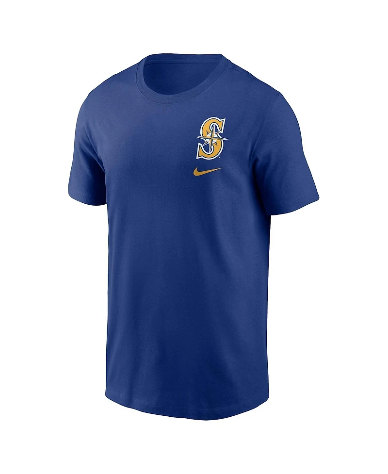 Men's Nike Royal Seattle Mariners True to the Blue Hometown T-shirt