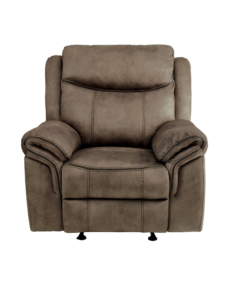 White Label Calico 42" Glider Reclining Chair