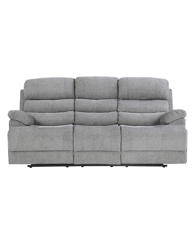 White Label Cruz 84" Double Reclining Sofa