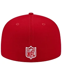 Men's New Era Scarlet Los Angeles Chargers Super Bowl Xxix Main Patch 59FIFTY Fitted Hat