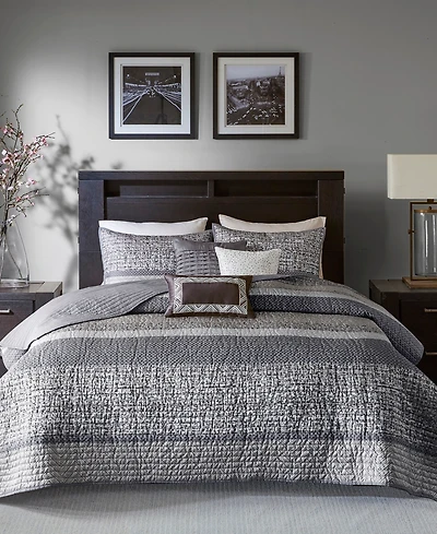 Madison Park Rhapsody 6-Pc. Quilt Set, Full/Queen