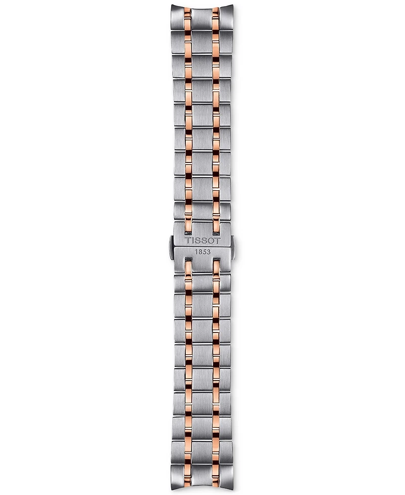 Tissot Men's Swiss Automatic Chemin des Tourelles Powermatic 80 Two-Tone Stainless Steel Bracelet Watch 42mm