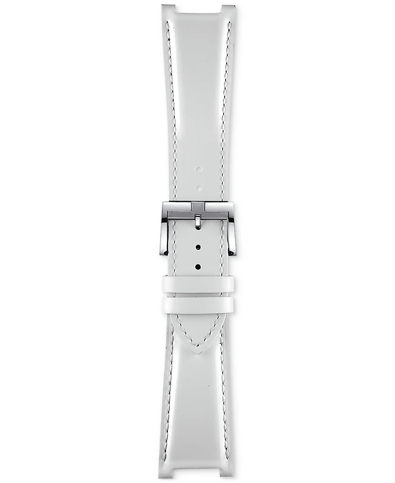 Tissot Women's Swiss T02 Diamond (1/6 ct. t.w.) White Leather Strap Watch 23mm
