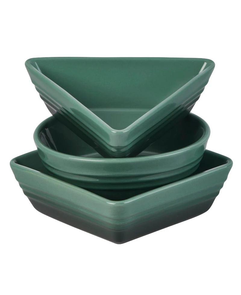 Le Creuset Stoneware 3 Piece Tapas Dishes Set