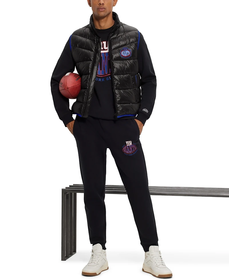 Boss by Hugo Men's x Nfl Ny Giants Water-Repellent Padded Gilet