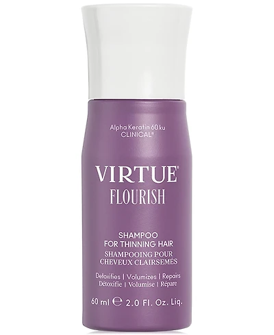 Virtue Flourish Shampoo For Thinning Hair, 2 oz.