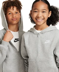 Nike Big Kids Sportswear Club Fleece Full-Zip Hoodie
