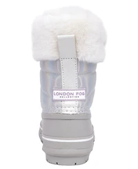 London Fog Little Girls Bridger Cold Weather Lace Up Boots