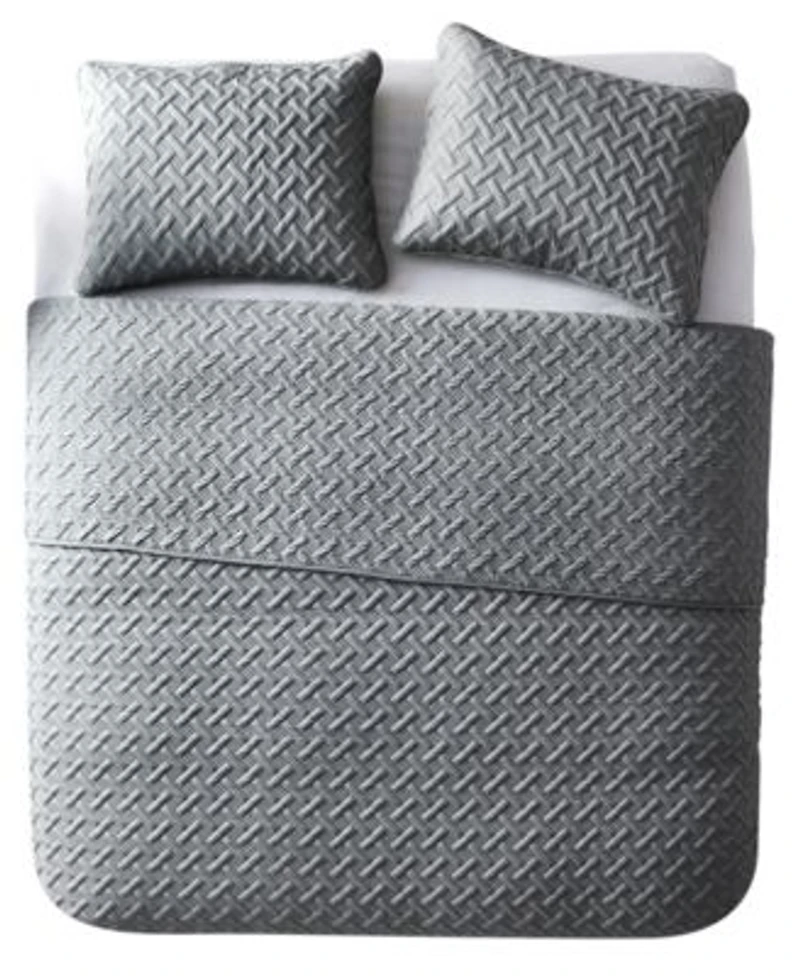 Vcny Home Nina Embossed Quilt Sets