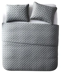Vcny Home Nina Embossed Quilt Sets