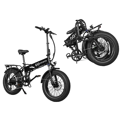 GoExpress Foldable, Fat-Tire Electric Bike
