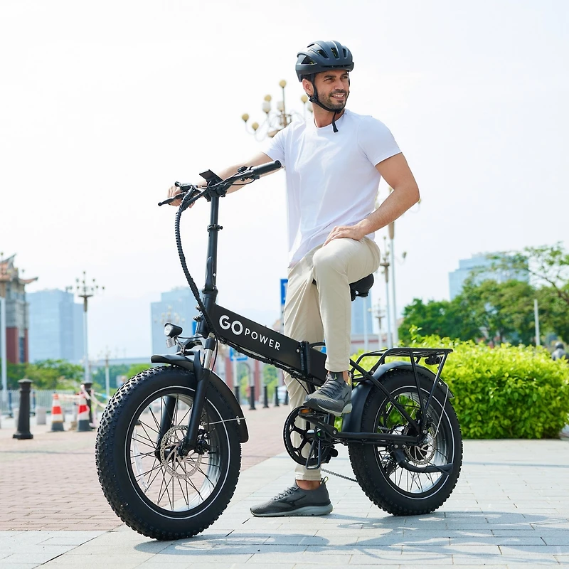 GoExpress Foldable, Fat-Tire Electric Bike